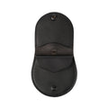 U-SHAPED LEATHER POUCH with D-RING