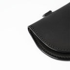 U-SHAPED LEATHER POUCH with D-RING