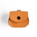 LEATHER AIRPODS CASE with D-RING