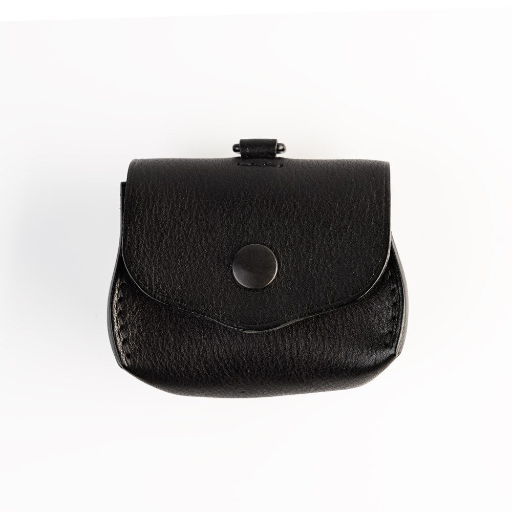 LEATHER AIRPODS CASE with D-RING