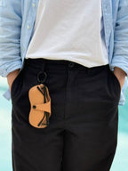 GLASSES CASE with D-RING