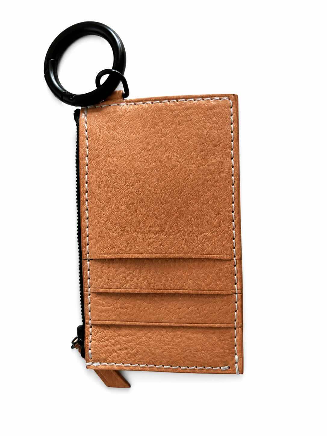 ZIPPED CARD HOLDER with D-RING