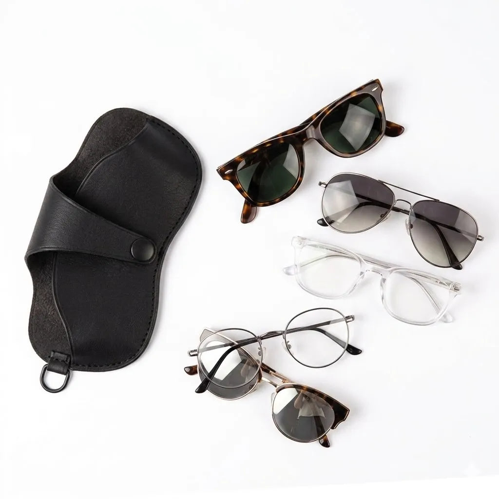 GLASSES CASE with D-RING
